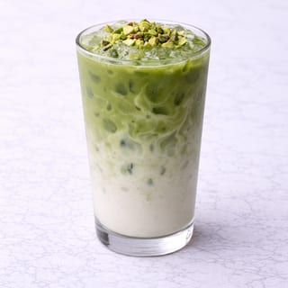 Iced pistachio Matcha