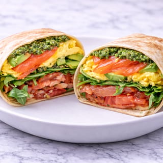 Lox Avocado Wrap